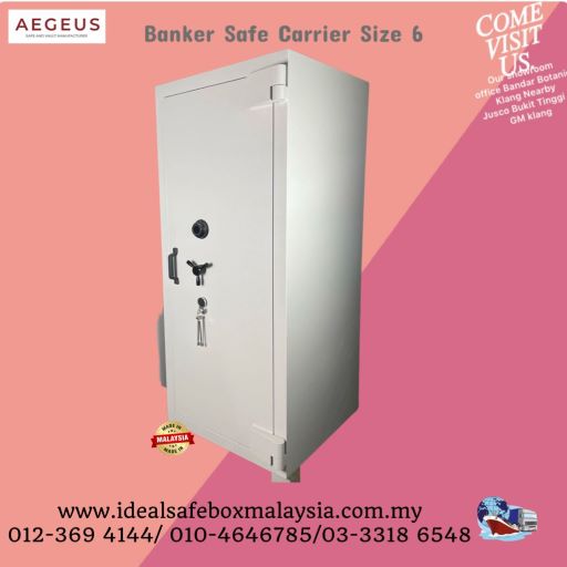 Aegeus Banker Safe Size 6 Carrier Safe Box Size 6 Ideal Safe Box Malaysia