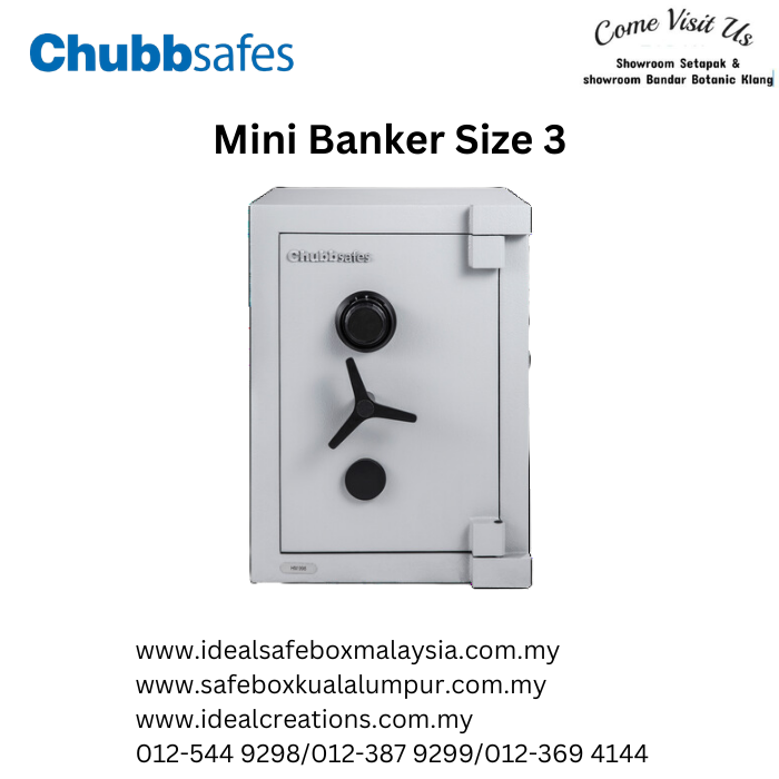 chubb Mini banker size 3 / Chubb mini banker 3 / chubbsafes Mini Banker 3 / Chubb safety box mini banker 3