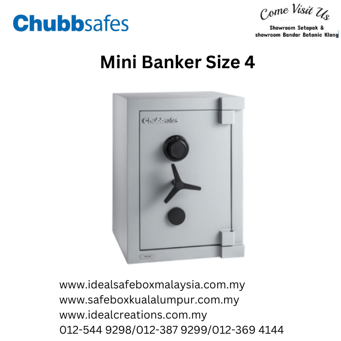 chubb Mini banker size 4 / Chubb mini banker 4 / chubbsafes Mini Banker 4 / Chubb safety box mini banker 4