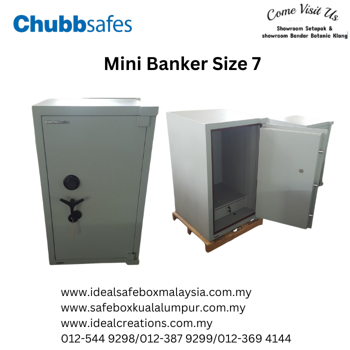 chubb Mini banker size 7 / Chubb mini banker 7 / chubbsafes Mini Banker 7 / Chubb safety box mini banker 7